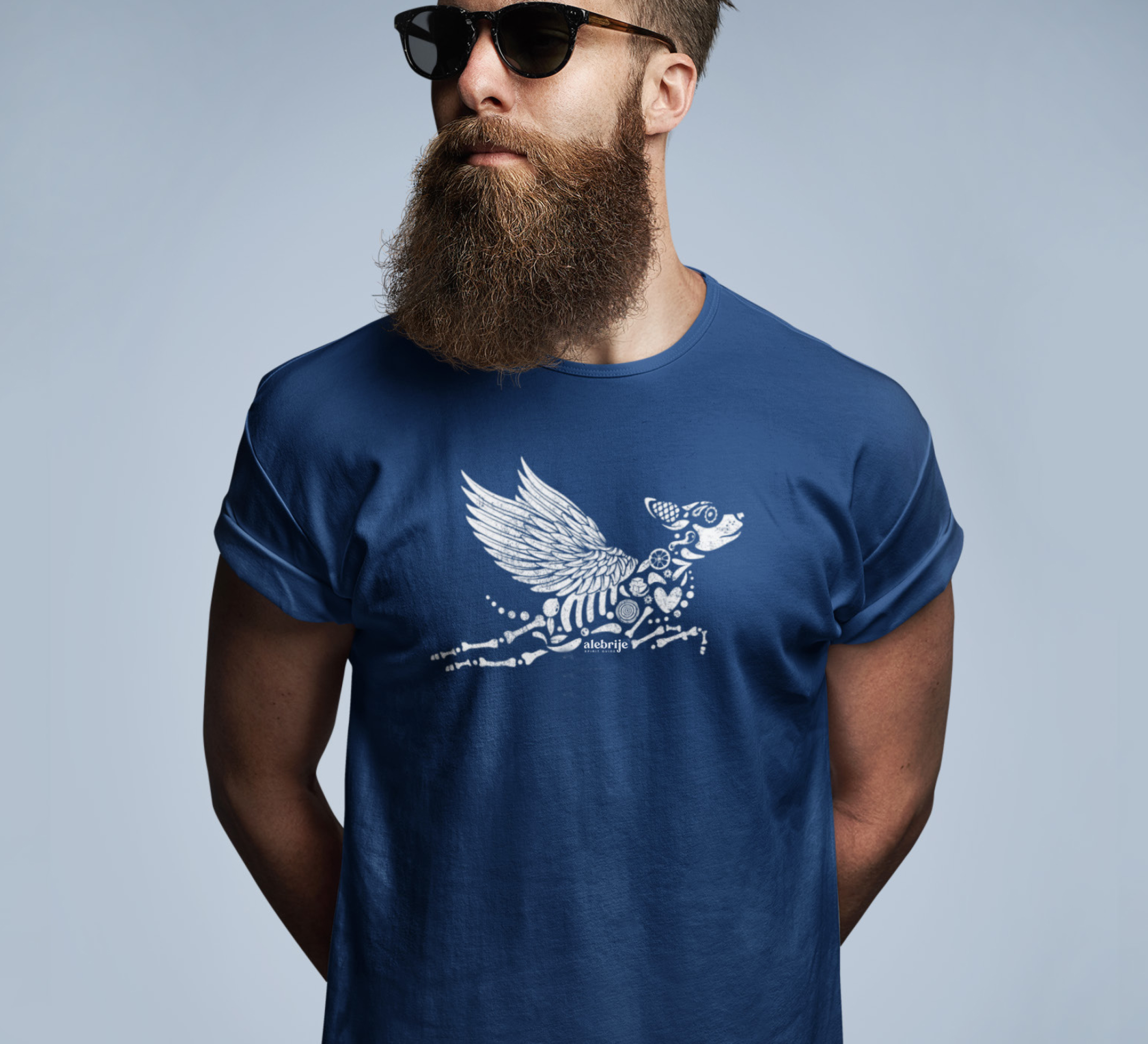Man wearing t-shirt