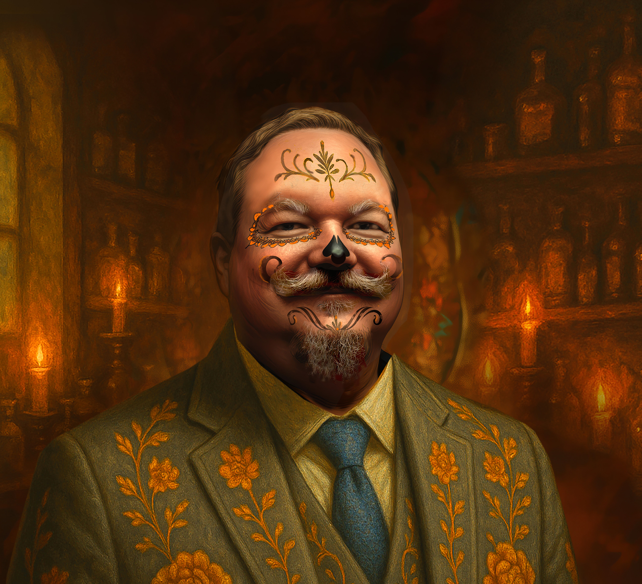 Dia de los Muertos portrait